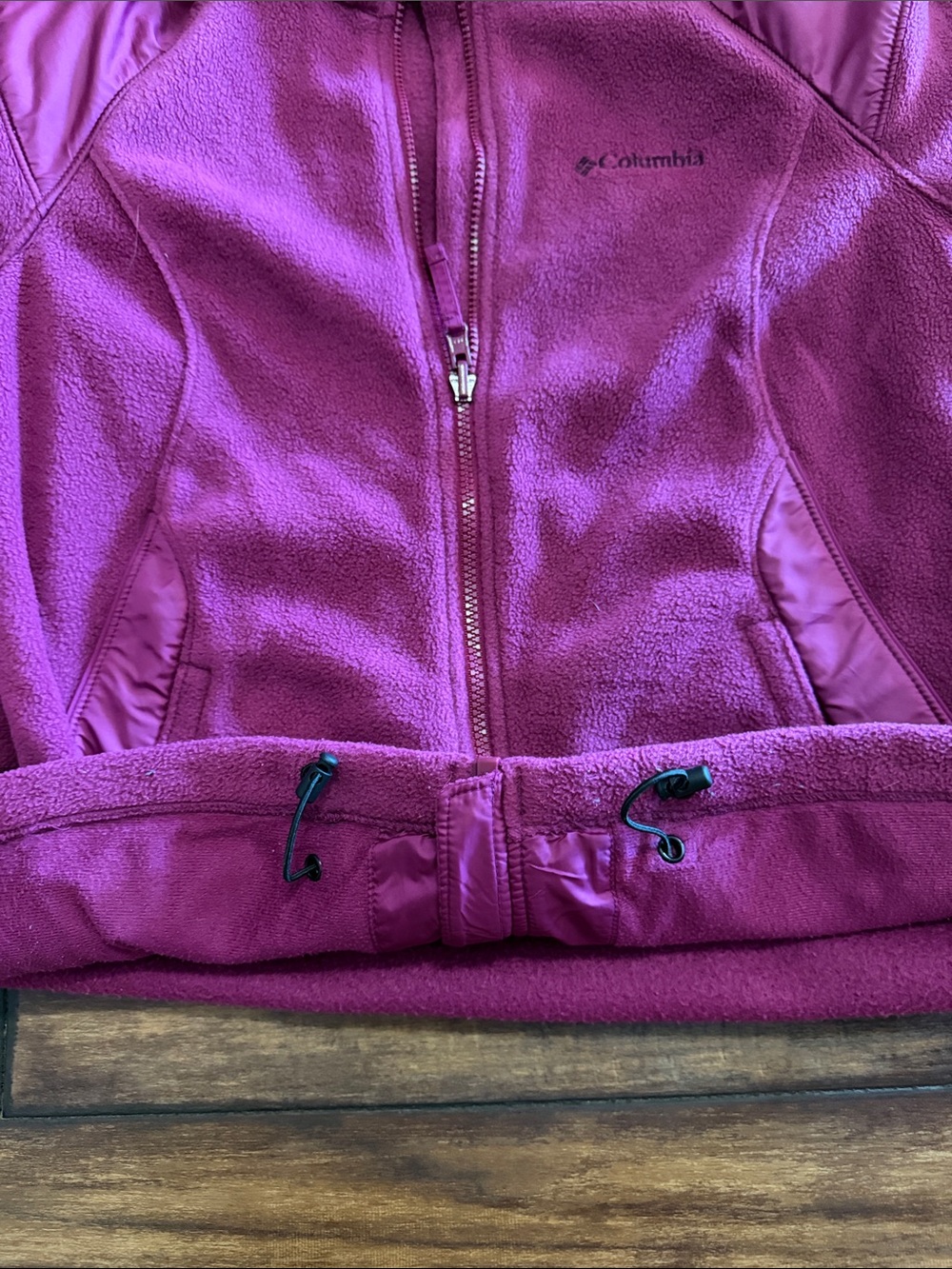 Columbia Raspberry Full-Zip Fleece Jacket - Picture 6 of 6